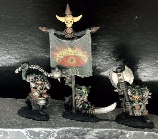 Dungeons And Dragons Goblin Command War Party Painted Miniatures Set