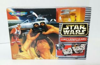 Lukes Binoculars Rebel Base Star Wars Micro Machine Action Fleet Figure Play Set