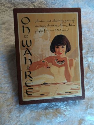 Vintage Oh - Wah - Ree 1962 3m Bookshelf Game