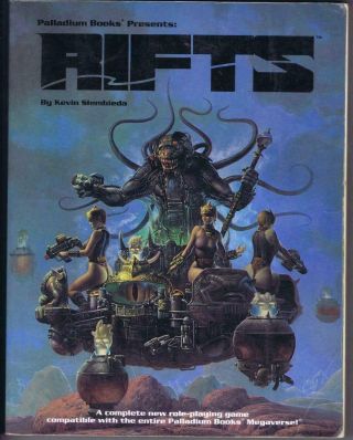 Rifts: Role - Playing Game (rifts Core Rules 1990 Palladium Books 800)