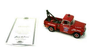 Matchbox Collectibles 1955 Chevy 3100 Pickup Truck 1:43 Aaa Towing & Service