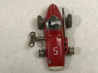Vintage SCHUCO Micro Racer 5 Mercedes Car Made Western Germany with Key 1043 5