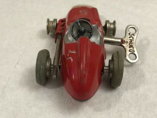 Vintage SCHUCO Micro Racer 5 Mercedes Car Made Western Germany with Key 1043 7