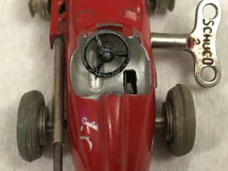 Vintage SCHUCO Micro Racer 5 Mercedes Car Made Western Germany with Key 1043 8