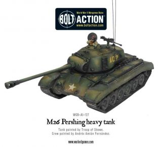 Bolt Action M26 Pershing Heavy Tank Warlord Games 28mm Ww2