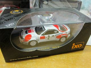 Ixo - Scale 1/43 - Toyota Celica Gt - Four No.  2 Rally Monte Carlo 92 Mini Toy Car
