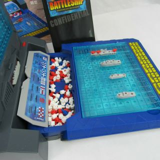 Electronic Battleship Advanced Mission Milton Bradley 2000 Classic Game 4