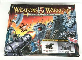 Weapons And Warriors Castle Combat Set Pressman Board Game 1994