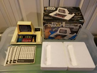 Star Wars Electronic Battle Command Game,  Box (kenner,  1979) (gs)