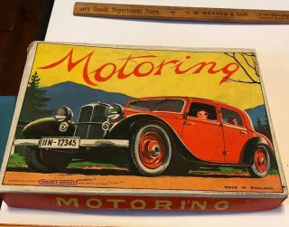 Spear’s Game 1930S Motoring Board Game Made In England 2