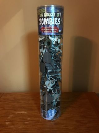 Zombie Action Figures - Big Bucket Of 100 Zombies - Zombies,  Pets,