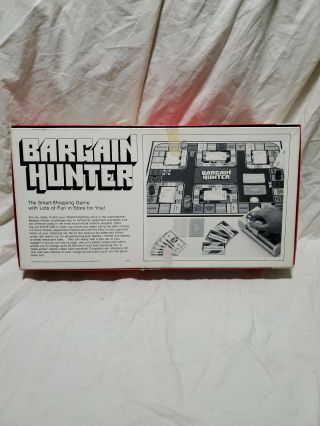 Vintage 1981 Milton Bradley Bargain Hunter Board Game 2