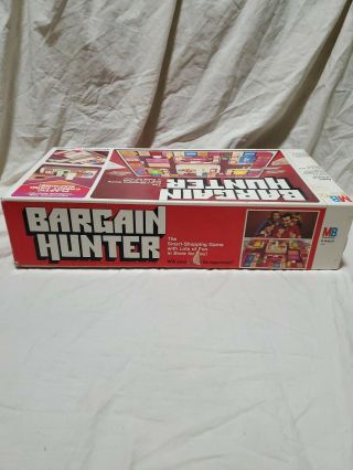 Vintage 1981 Milton Bradley Bargain Hunter Board Game 3