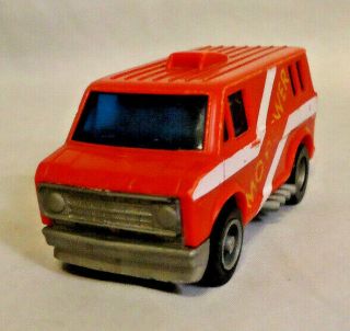 Vintage 1976 Ideal Toys Micro Mighty Mo Motorized Push N Go Van