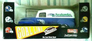 1995 Ertl Collectibles Seattle Seahawks Diecast Bank - In Package