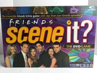 Friends Scene It Dvd Game Mattel Tv Show Trivia Episodes Complete Euc