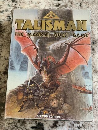 Games Workshop Talisman The Magical Quest Board Game 2nd Edition Character Exp