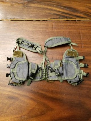 1:6 Scale Gear - Dragon Navy Seal Assault Harness Type2 - Olive Drab