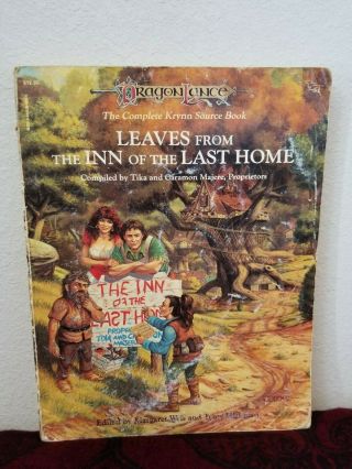 Dragonlance Leaves From The Inn Of The Last Home - Ad&d