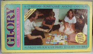 Glory: A Christian Board Game (1981) Components & No Instructions