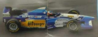 Tameo Tmk206 Benetton Renault B195 Japanese Gp 1995 Schumacher Kit 1/43