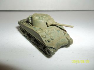 Flames Of War WWII US M4 Sherman Tank X6 Cast Resin/Metal R8 4