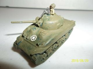 Flames Of War WWII US M4 Sherman Tank X6 Cast Resin/Metal R8 5
