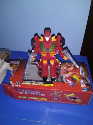 Transformers Vintage G1 Autobot Hot Rod Reissue 2018 Walmart Loose Figure