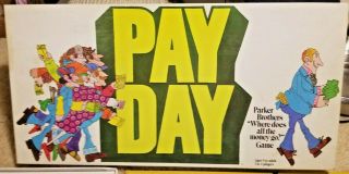 Payday Board Game 1975 Classic Edition 2 - 4 Players Parker Brothers Complete