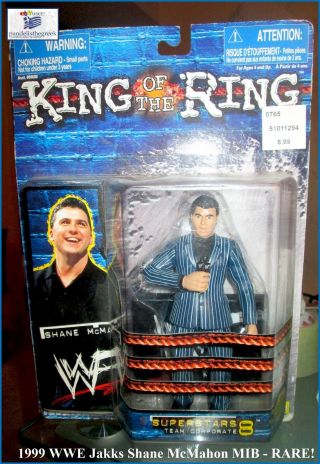 Wwe Jakks Shane Mcmahon Wrestling Figure King Of The Ring Smackdown Wwf Mattel