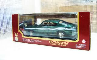 1969 Plymouth Barracuda 1/18 Scale Diecast Car 92178 Road Legends
