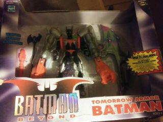 Batman Beyond Deluxe " Tomorrow Armor Batman " With Water Cannon By Hasbro (misb)