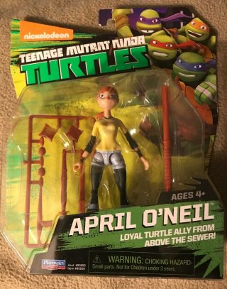Playmates Toys Teenage Mutant Ninja Turtles April Action Figure