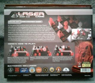 KHET 2.  0 Laser Game Complete Innovention Toys Toy of the Year Mensa Select 2