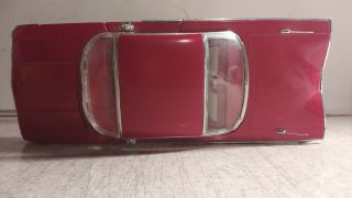 JADA 1/24 SCALE 1960 CHEVROLET IMPALA RED DIE CAST CAR 5