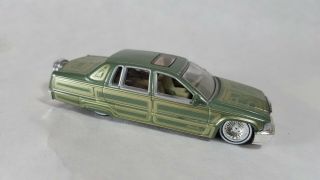 Jada Homie Rollerz 95 Cadillac Fleetwood Loose Green
