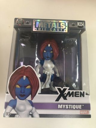 Jada Mystique Marvel Xmen Metals Diecast 4 " Inch Figure Die Cast M354 Figure