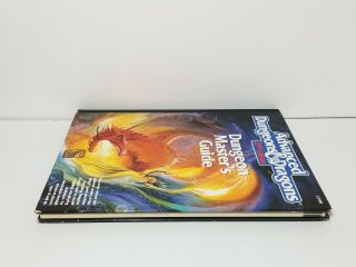 Vintage 1989 TSR AD&D Dungeon Masters Guide Rule Book 2100,  2nd Edition 3