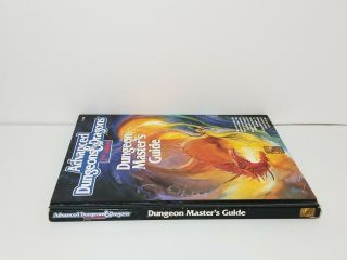 Vintage 1989 TSR AD&D Dungeon Masters Guide Rule Book 2100,  2nd Edition 4