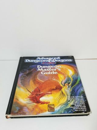 Vintage 1989 TSR AD&D Dungeon Masters Guide Rule Book 2100,  2nd Edition 5