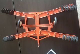 Ertl 1/16 Allis Chalmers Orange Wing Disk For Tractor