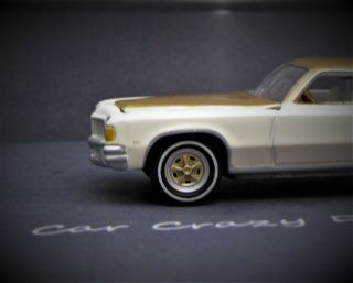 1971 - 1972 Pontiac Hurst SSJ Grand Prix 1/64 collectible / diorama model 6