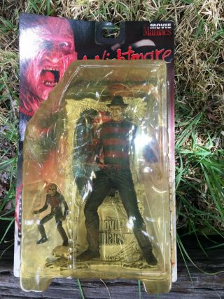 Mcfarlane Movie Maniacs Nightmare On Elm Street Freddy Figure 1995