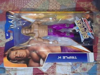 Triple H Wwe Basic Figure Summerslam Heritage Series Mattel
