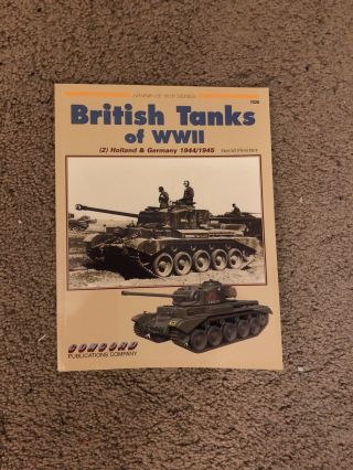 Concord Publications British Tanks Of Wwii 1944 - 45 Reference 7028 Flames War