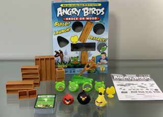 Angry Birds Knock On Wood Game Angry Birds Based On App Complete Full Set