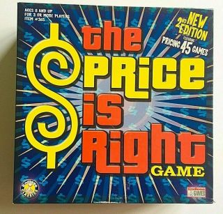 The Price Is Right Board Game 2nd Edition Family Fun Night Endless Games
