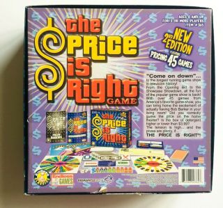 The Price is Right Board Game 2nd Edition Family Fun Night Endless Games 2
