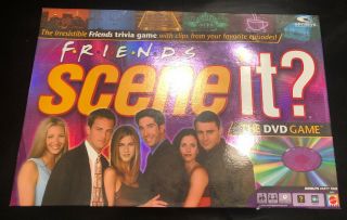 Scene It? Friends Dvd Game Mattel 2005 Complete