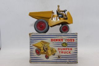 Dinky Toys No 962 Dumper Truck - Meccano Ltd - Made In England - Boxed